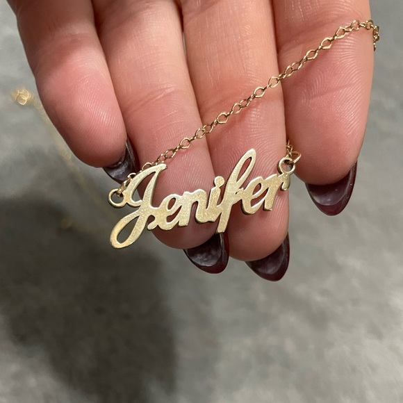 Jenifer Monogram Necklace - Picture 1 of 5